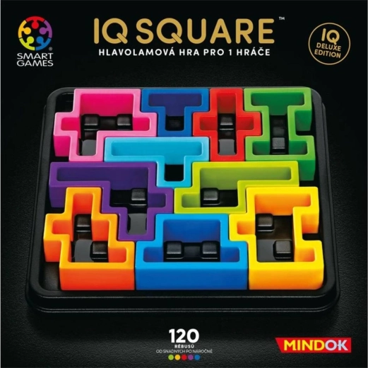 MINDOK SMART GAMES IQ Deluxe Square logic puzzle