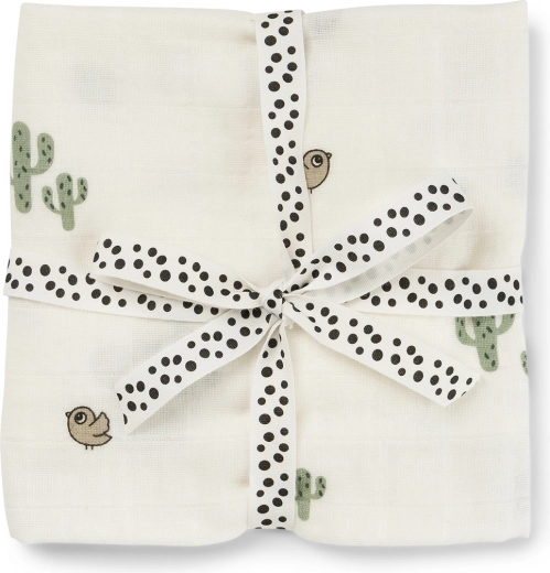 Done by Deer Lalee Muslin Swaddle Blanket, Sand