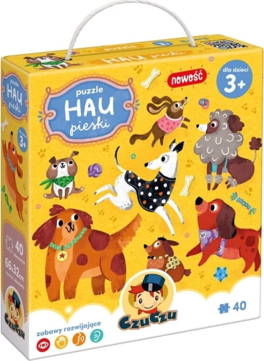 CzuCzu Puzzle Hau Piesci, 40 pcs