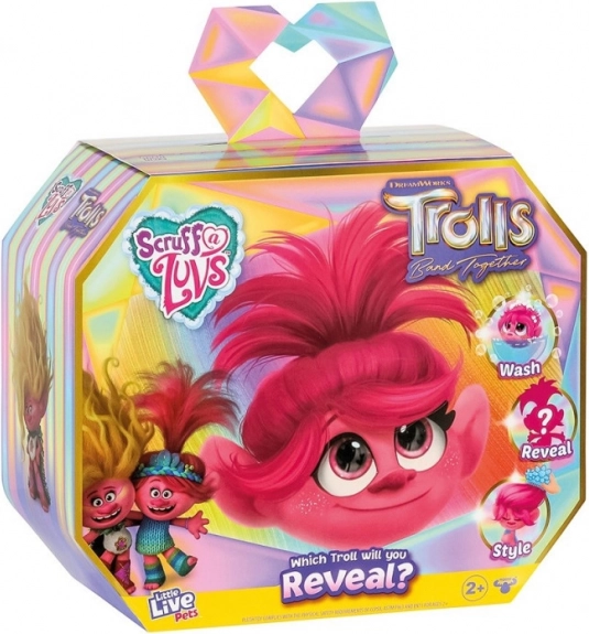 Plīša rotaļlieta Little Live Pets Troļļi – Poppy vai Viva 30 cm