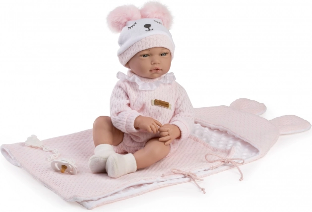 Guca Andrea reālistiska lelle zīdainis ar skaņām 38 cm
