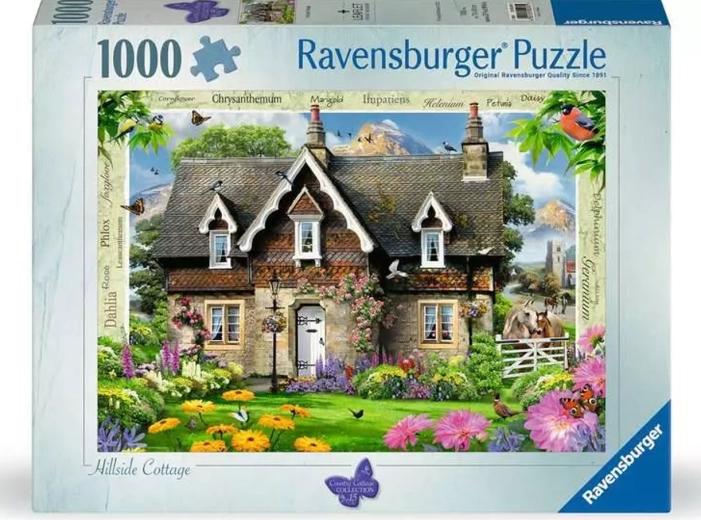 Ravensburger Puzzle Country Cottage: Hillside Cottage 1000 pieces