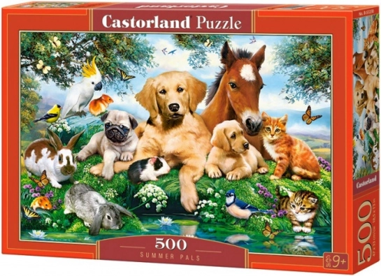 Puzle 500 gab. Summer Pals CASTORLAND