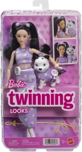 Barbie s pieskaņotu stilu – lelle un sunītis ar aksesuāriem