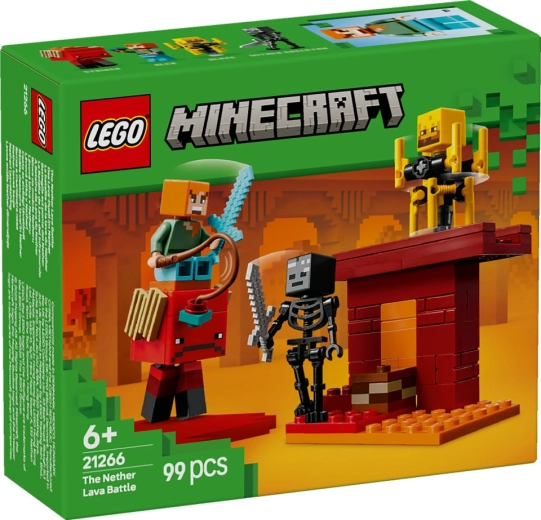 LEGO® Minecraft® 21266 Lavas kauja Neterā