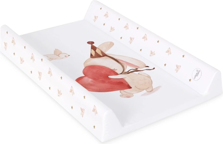 Ceba Baby cietais pārtinamais paklājiņš Ultra Light Cosy Hippo 50 × 70 cm