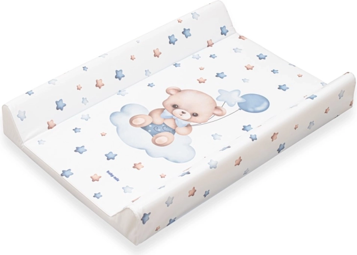 Baby Mix Teddy Bear Changing Mat, Blue, 47 × 70 cm