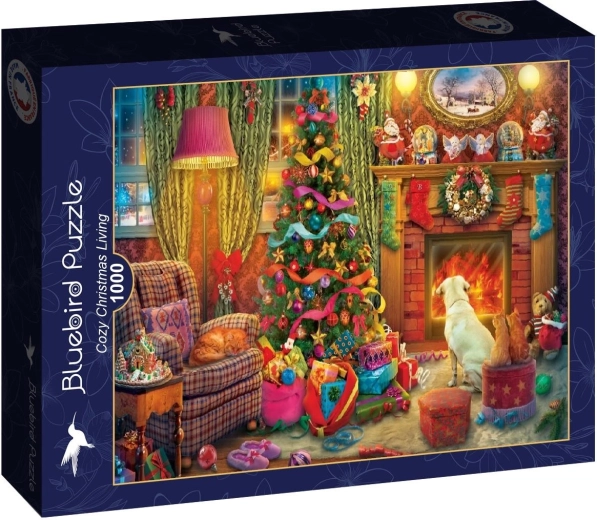 Bluebird Peaceful Christmas Puzzle, 1000 Pieces