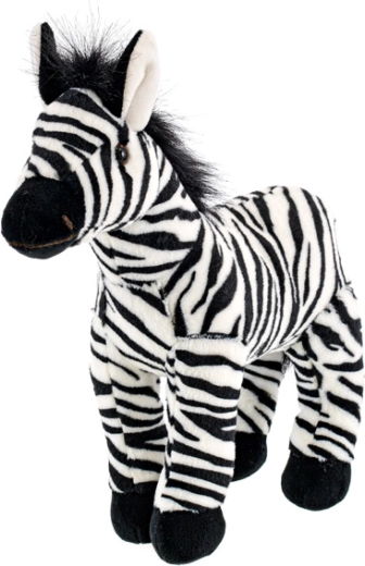 Plīša zebra 28 cm zīdaiņiem