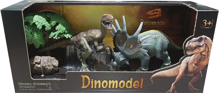 Dinosaur World – set of dinosaur figures, 4 types