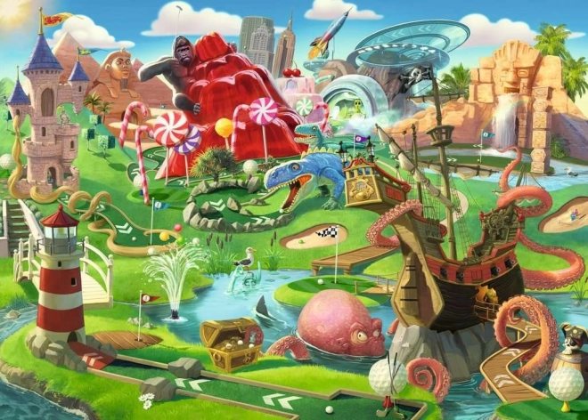 Ravensburger Puzzle Mini Golf Paradise XXL 500 Pieces