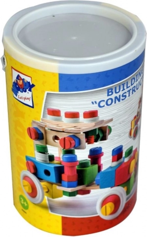 Konstruktors 140 detaļas spainī