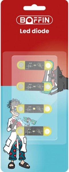 Boffin Magnetic LED diožu komplekts – 12 krāsainas LED diodes eksperimentiem un projektiem