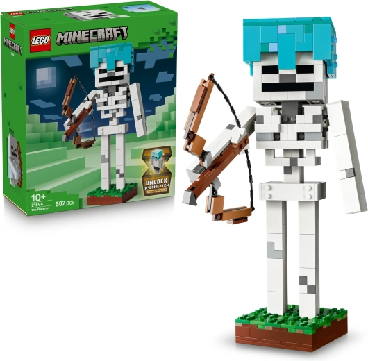 LEGO Minecraft Skeleton Archer – buildable figure