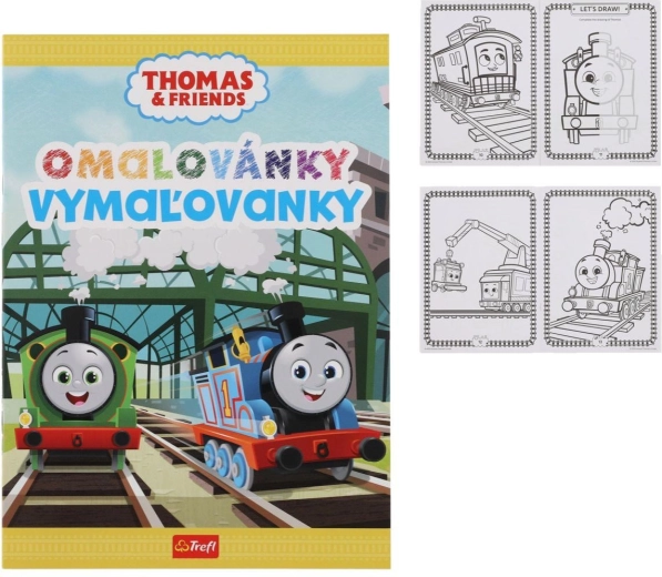 Coloring Book THOMAS THE TANK ENGINE 20 × 27.5 cm