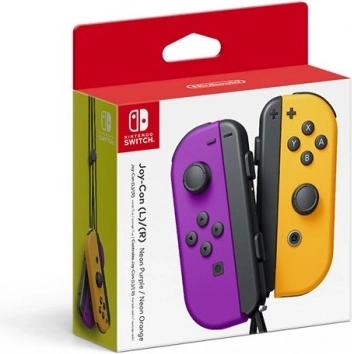 Joy-Con Pair Neon Purple/Neon Orange