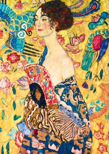 Bluebird puzzle Lady with a Fan 2000 pieces