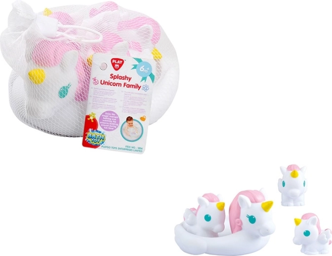 Playgo splashing unicorn family