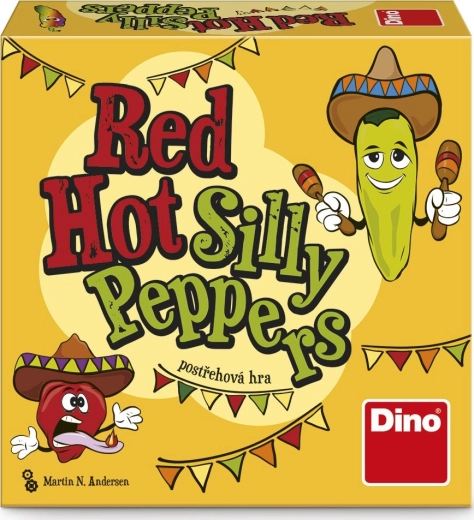 Dino family game Red Hot Silly Peppers