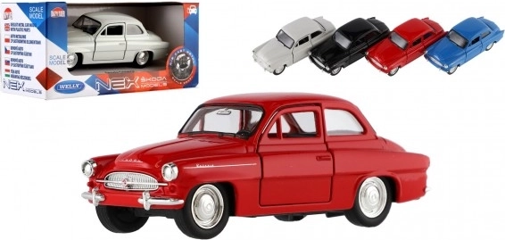 Metāla auto modelis Škoda Octavia 1959 1:34–1:39, 11 cm, brīvgaita