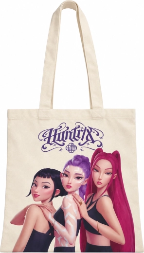 K-Pop Demon Hunters HUNTR/X krēmkrāsas iepirkumu soma