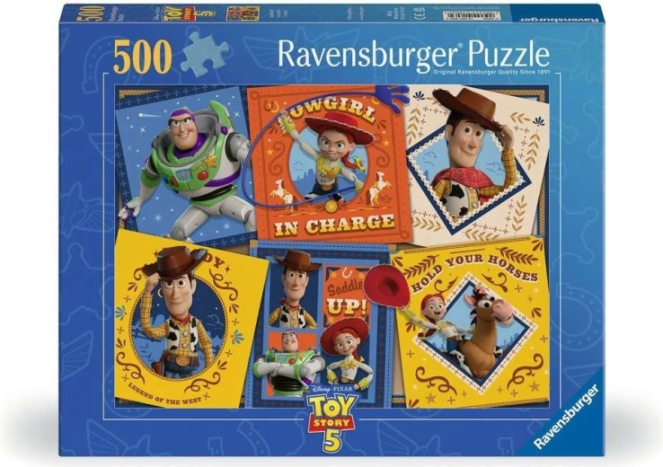 Ravensburger puzle Toy Story 5: Rotaļlietu stāsts 500 gabali