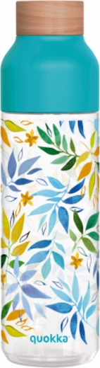 Quokka Ice Watercolor Leaves water bottle 840 ml
