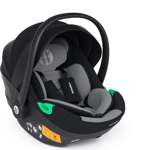 Autokrēsliņš PETITE&MARS Core Pro i‑Size Black Grey 40–87 cm (0–13 kg)
