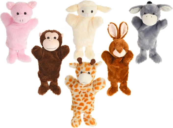 Pūkains roku lellīte dzīvnieciņš 25 cm, vairāki veidi