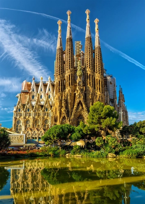 Puuzle Sagrada Família, Barselona 1000 gabalu