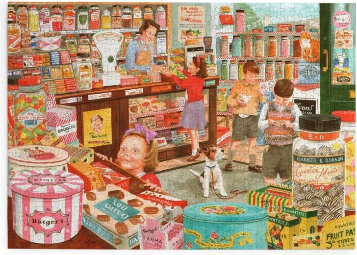 House of Puzzles Sweet Shop, 500 Extra-Large Pieces