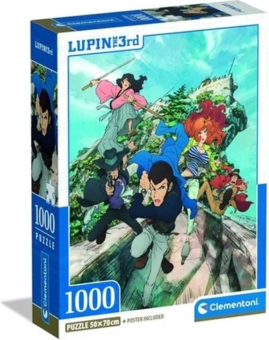 Puzzle Compact Lupin III 1000 pieces