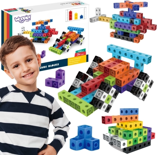 Woopie 3D Building Blocks, 150 Pieces