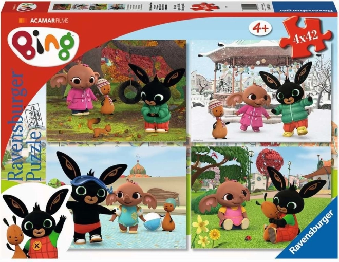 Ravensburger puzle Bing 4×42 gabali