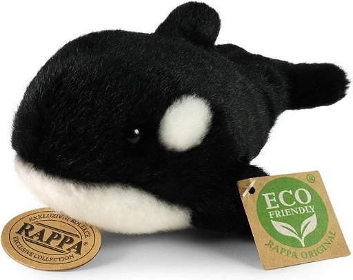 Rappa Plush Orca 19 cm Eco-friendly