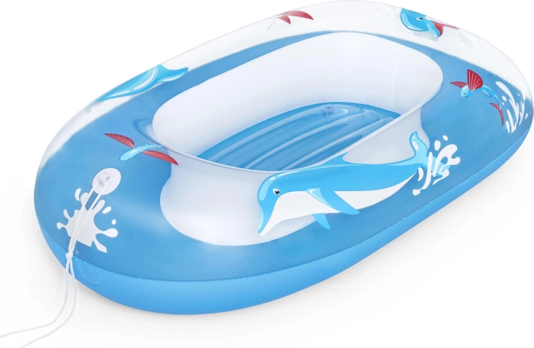 Bestway piepūšamā laiva Floating Friends ar vilkšanas virvi
