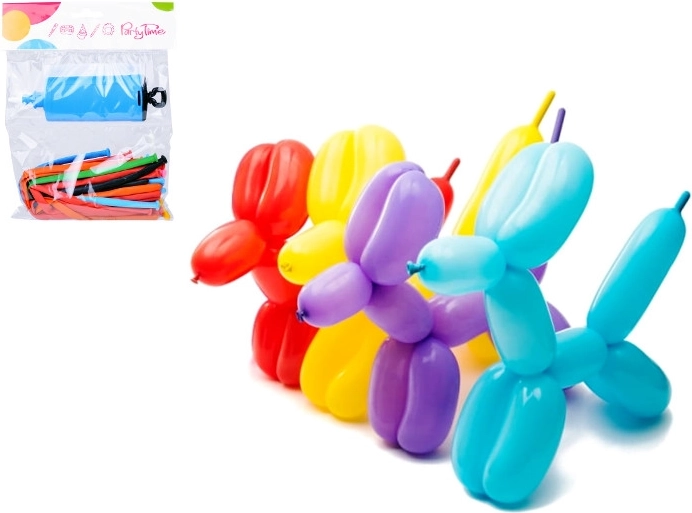 Modelēšanas baloni ar pumpīti, 20 gab.