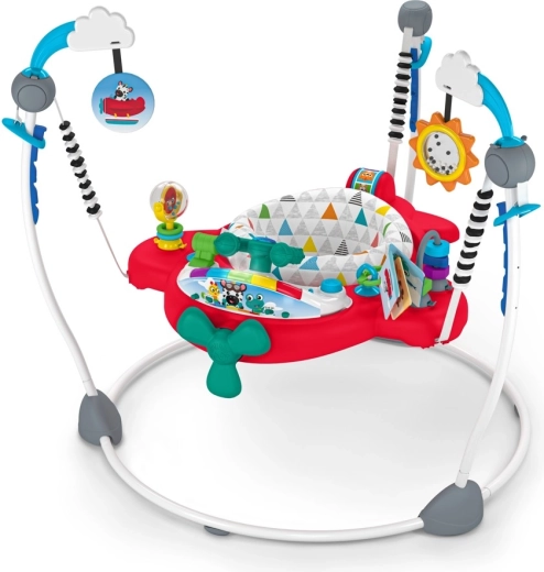 Baby Einstein lēkājamā rotaļlieta un aktivitāšu centrs 2 vienā Ocean Explorers Airplane Adventure