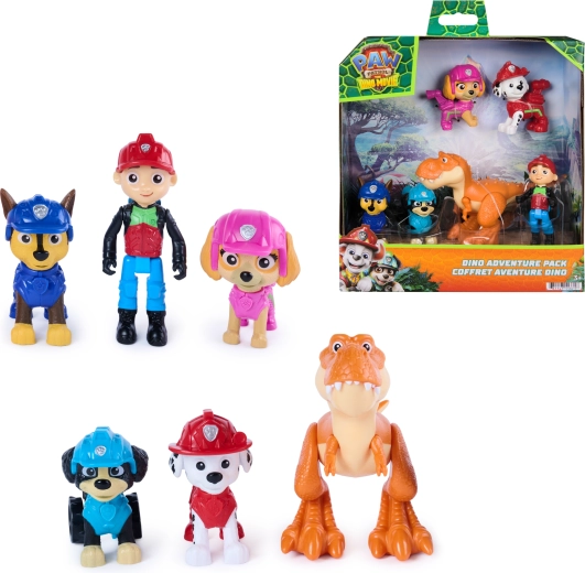PAW Patrol Dino Adventure Pack figure set