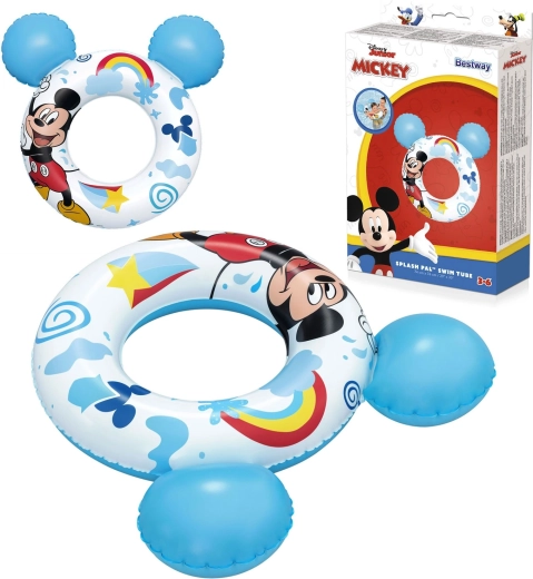 Bestway Mickey Mouse Children's Inflatable Ring with Ears