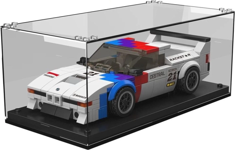 Construction set sports car white 411 pieces