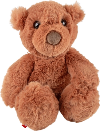 Plush cuddly teddy bear Flauscherie, brown, 35 cm, Sigikid