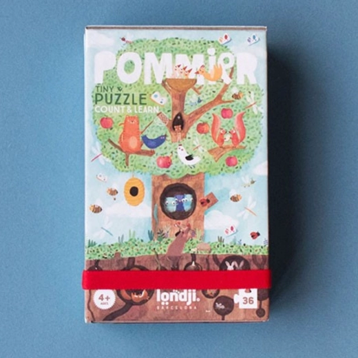 Pocket Puzzle Tiny Apple Tree 36 Pieces LONDJI