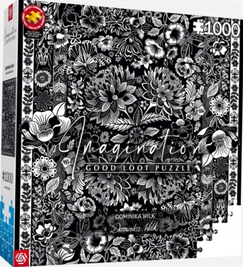 GOOD LOOT Imagination Puzzle: Dominika Wilk – Monochrome Eden, 1,000 pieces