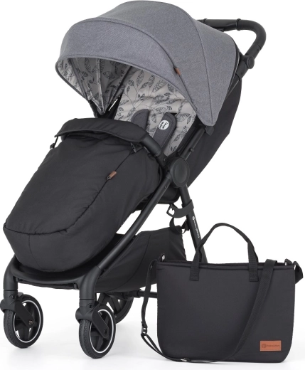 Petite&Mars sporta ratiņi Royal3 Black Ultimate Grey