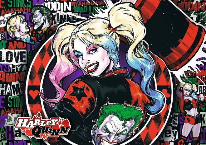 TREFL Puzzle Premium Plus Batman: Harley Quinn, 1000 gabaliņi