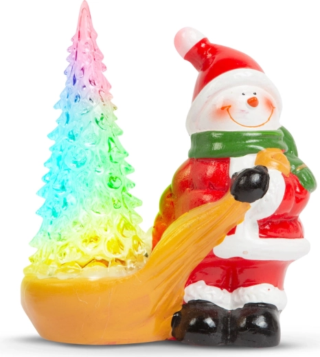 Christmas RGB LED Snowman Decoration 13 × 7 × 15 cm