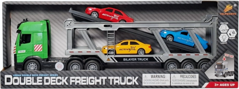 Car Transporter with Cars