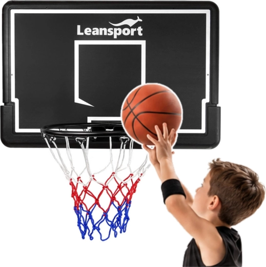 Leansport piekarināms basketbola grozs ar 90 cm vairogu