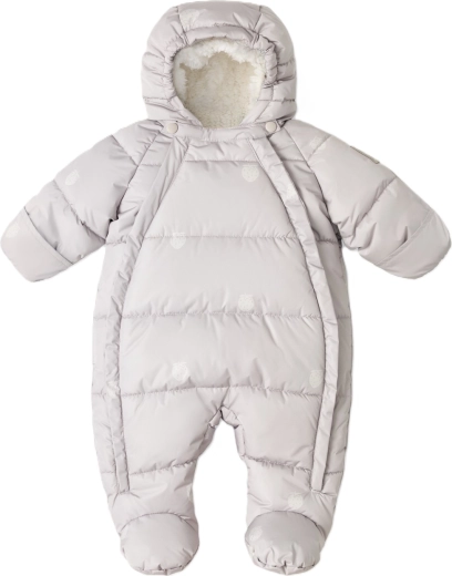 Leokid Eddy Sand Berry Winter Snowsuit, Size 62